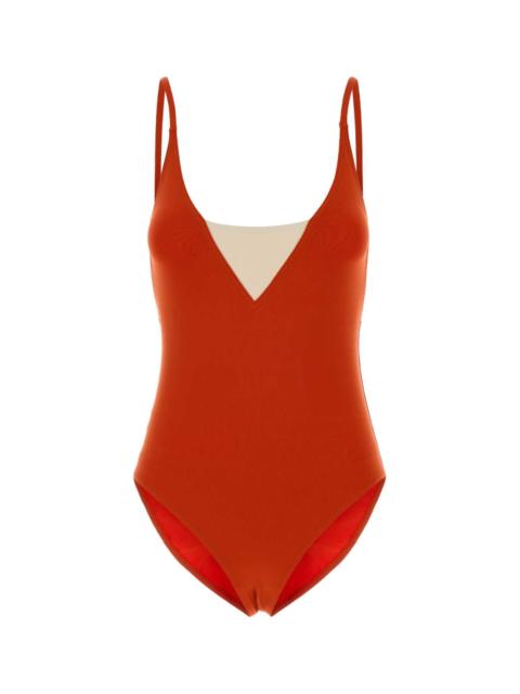 ERES Eres Women Coral Stretch Nylon Entrevue Swimsuit