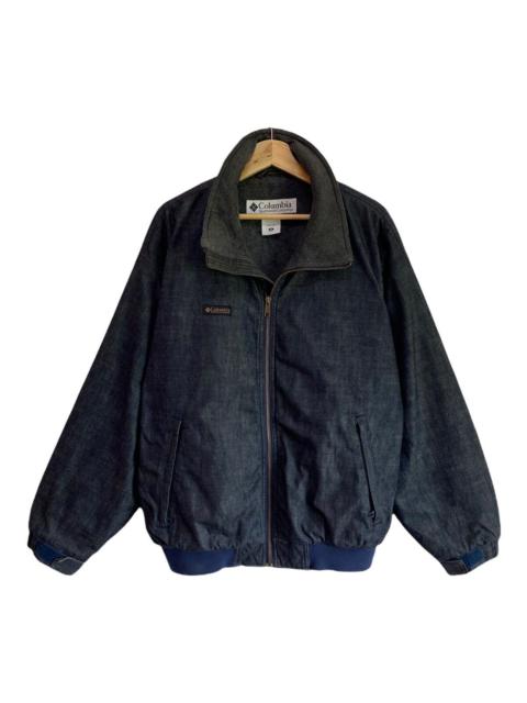 Other Designers RARE🔥COLUMBIA INDIGO DENIM JACKET OVERSIZED
