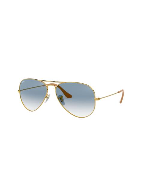 Ray-Ban Ray-Ban Aviator Large Metal Gradient Sunglasses