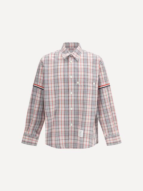Thom Browne Check Shirt with tartan pattern