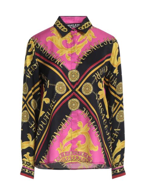 VERSACE JEANS COUTURE Black Women's Patterned Shirts & Blouses