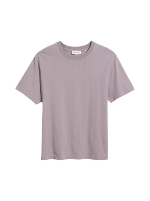 FRAME FRAME Logo Cotton T-Shirt in Old Lavender at Nordstrom