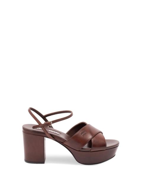 Miu Miu Miu Miu Women Platform Sandals
