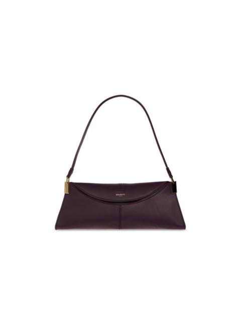 Balmain BALMAIN 64-83 Small Purple Leather Bag New & Authentic