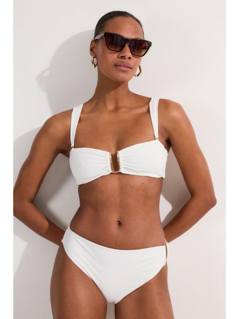 KAREN MILLEN Bikini Bottoms With Gold Trim