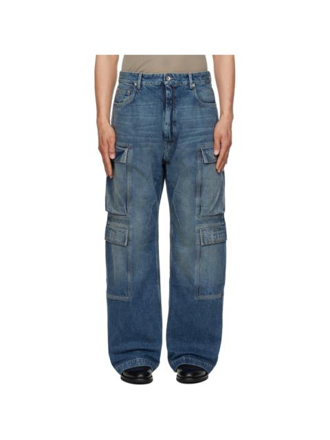 Indigo Hollywood Double Cargo Jeans