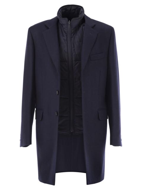 Other Designers Fay Men Double Coat In Wool And Cashmere Cloth