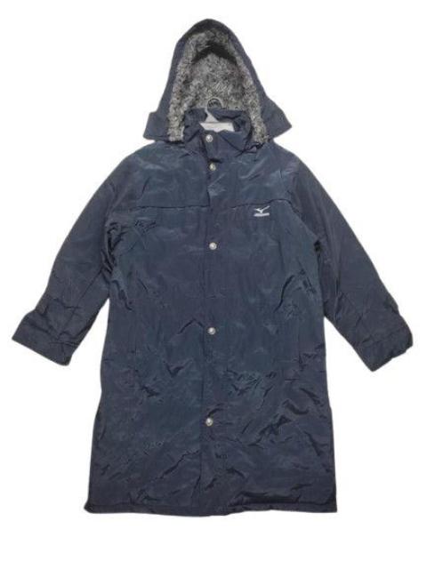 VINTAGE MIZUNO RAINCOAT / COACH JACKET PUFFER & FUR INSIDE