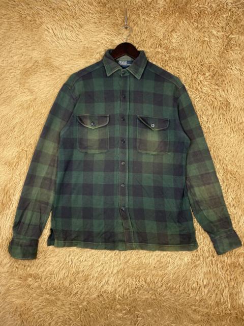 Other Designers Vintage Polo Ralph Lauren Button Up Flannel Shirts DJ0505