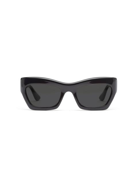 PORT TANGER Ayreen Cay-Eye Acetate Sunglasses black