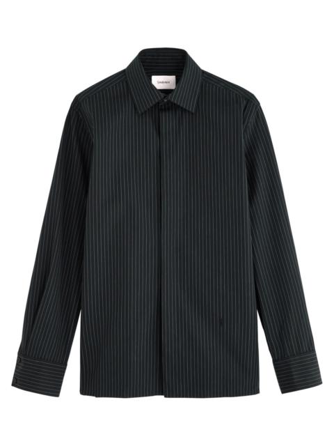SAINT LAURENT Saint Laurent Stripe Cotton Shirt