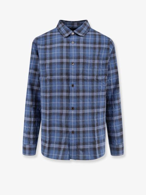 Stussy Beach Plaid Cotton Shirt