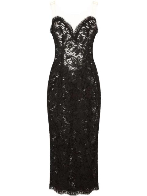 Dolce & Gabbana lace midi dress