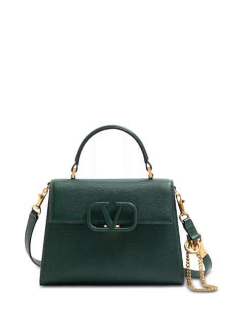 Valentino Vsling Small VLogo Convertible Top Handle Bag