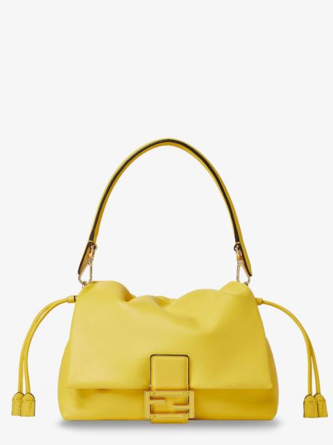 FENDI Fendi Mamma Baguette Medium Leather Crossbody Bag