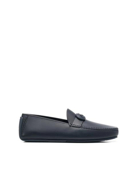 FERRAGAMO Ferragamo Men's Blue Loafer Loafers