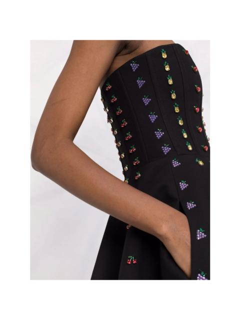 Valentino Valentino Garavani Crystal-Embellished Minidress