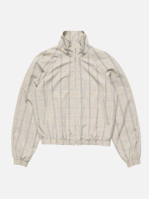 Acne Studios Brown Lightweight Check Jacket