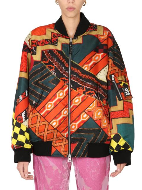 Etro Etro Women Patchwork Bomber Jacket