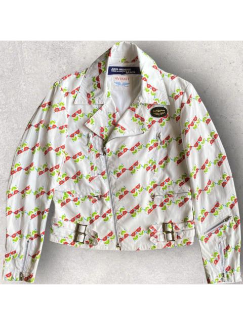 Junya Watanabe MAN SS03 Junya Watanabe X Lewis Leather Digi Floral Jacket