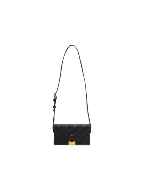 Off-White OFF-WHITE Cross 21 Shoulder Bag Black/Gold