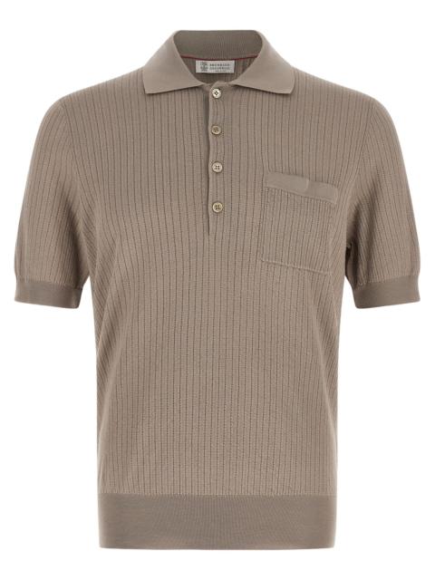 Brunello Cucinelli Brunello Cucinelli Men Operated Coast Polo Shirt