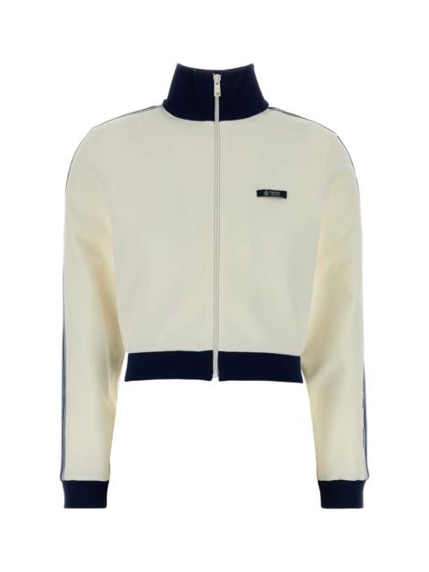 Prada Prada Women Ivory Polyester Sweatshirt