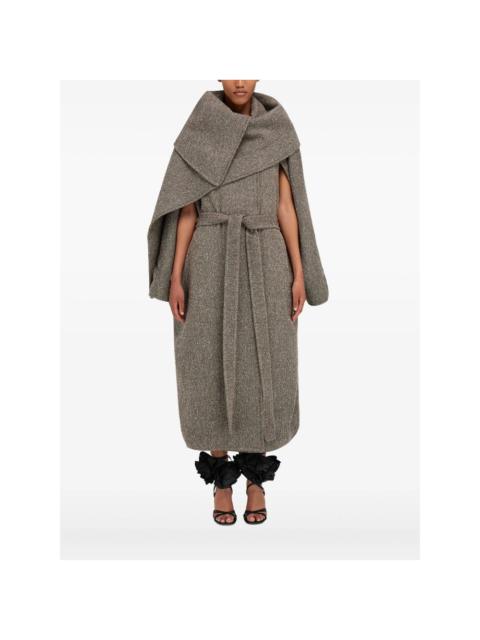 FERRAGAMO Ferragamo Brown Coats - Oversized Coats Women