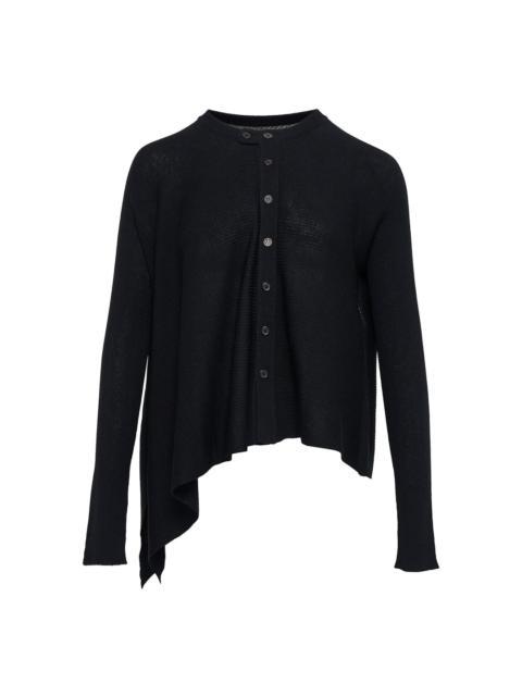 Y's Rib Asymmetery Cardigan