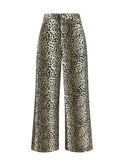 Blumarine Blumarine Women Printed Boyfriend Jeans
