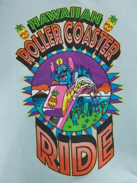 Other Designers Disney - Lilo and Stitch Tee Disney Hawaiian Roller Coaster Ride