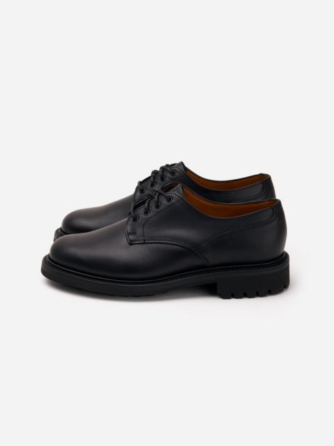3sixteen Lug Sole Derby - Black Waxy Leather