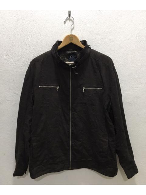 Other Designers Kensho Abe Homme Velvet Jacket Bikers Style
