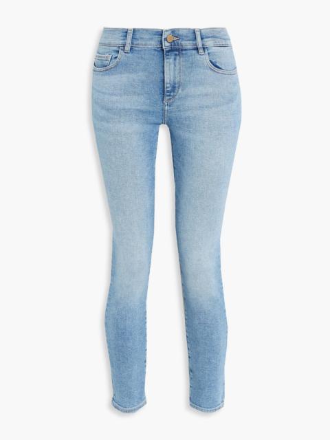 Other Designers Florence cropped mid-rise skinny jeans