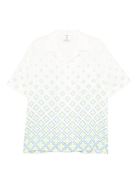 CASABLANCA Casablanca Monogram Short Sleeve Shirt