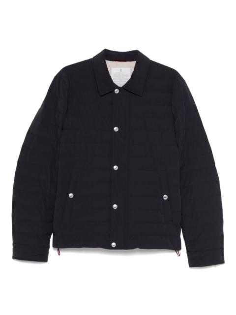 Brunello Cucinelli Nylon Short Down Jacket