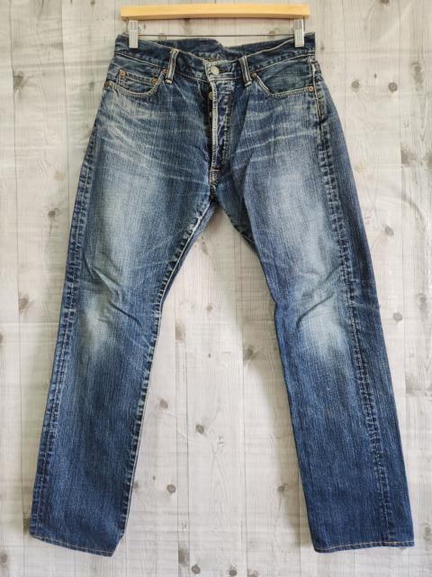 Other Designers Pure Blue Indigo Blue Denim Jeans Japan Slim