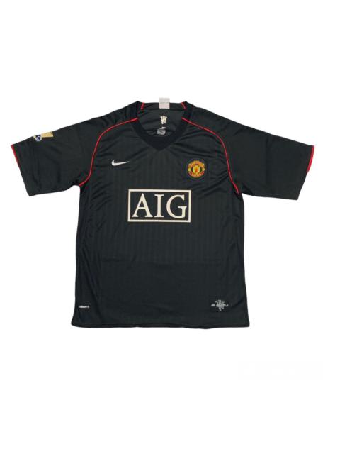 Nike Vintage Soccer Jersey Manchester United 2007