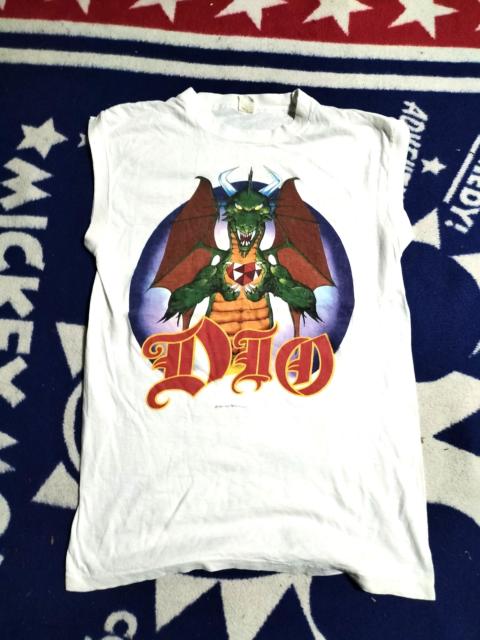 Other Designers Band Tees - Vintage 80s Dio Band tee metal fashion sleeveless