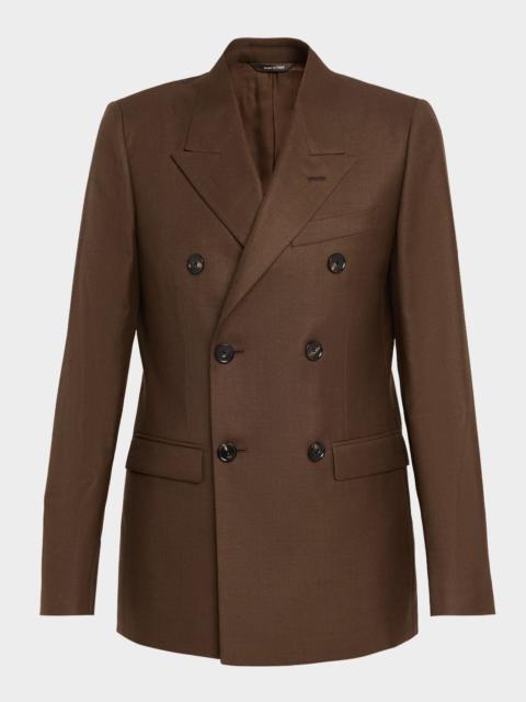 Loro Piana International Double-Breasted Blazer