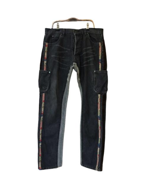 Other Designers Japanese Brand Side Tape Cargo Jeans