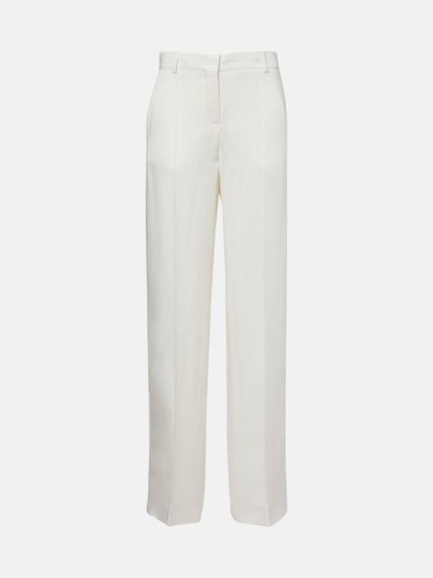 Stella McCartney Satin wide-leg pants