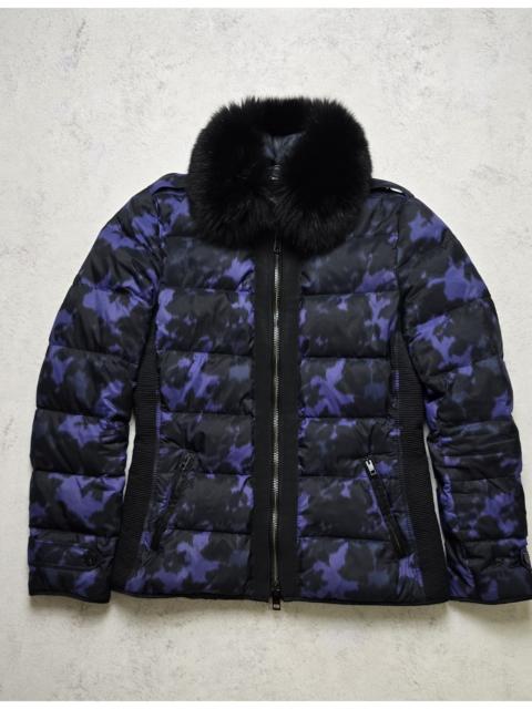 Burberry Burberry London Redbury Down Puffer Jacket Fox Fur Collar