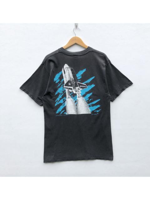 Other Designers Vintage Blackbird Space Shuttle 1988 Shirt SunFaded