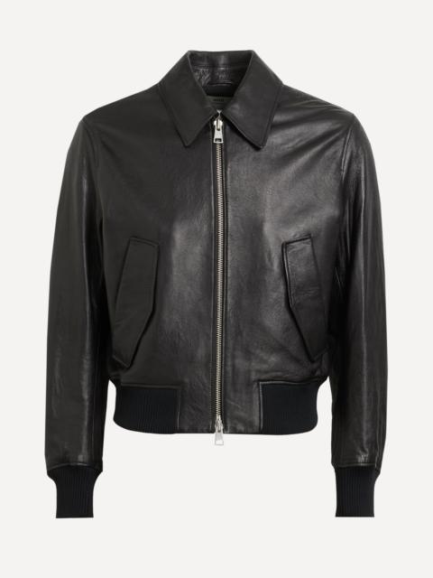 Zipped Leather Jacket