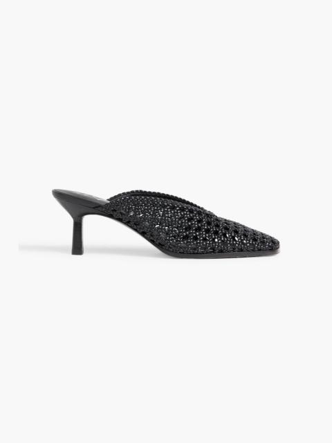 3.1 Phillip Lim ID macramé leather mules