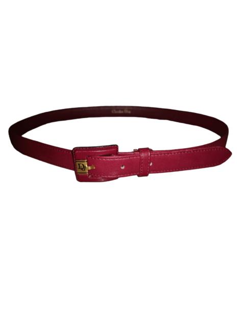 Dior Christian dior vintage leather belt