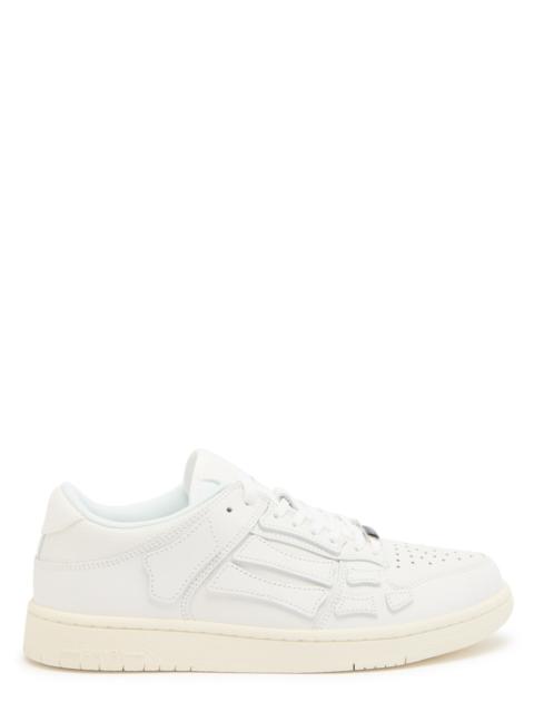 AMIRI Amiri Skel Top Low Panelled Leather Sneakers