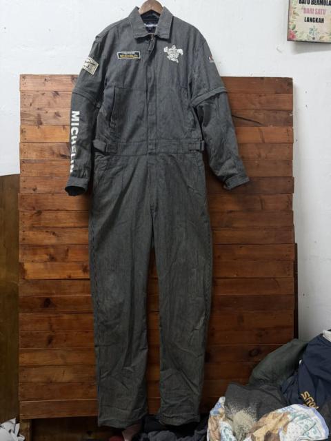 Other Designers Vintage michelin hickory stripe coveralls
