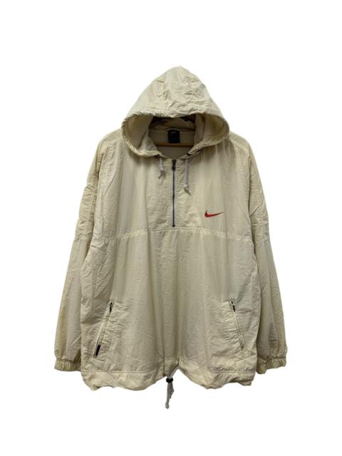 Nike Vintage Nike Swoosh Half Zip Hoodie Jacket